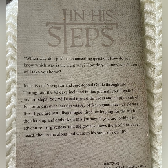 In His Steps Devotional Prayer Journal - Picture 6 of 6